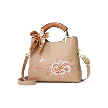 Weymond Leather Handbag Regular Women's Multicolor