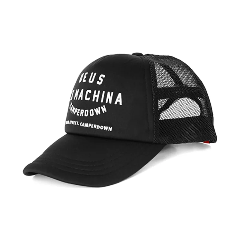 Deus Ex Machina Polyester Baseball Caps Unisex Black-0