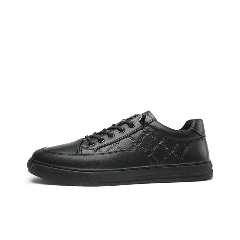 SEPTWOLVES Slip Resistant Low Top Skateboard Shoes Men's HD-0