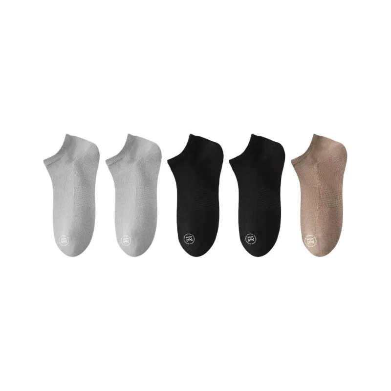MIIOW No Show Socks Men's 5 Pack-45