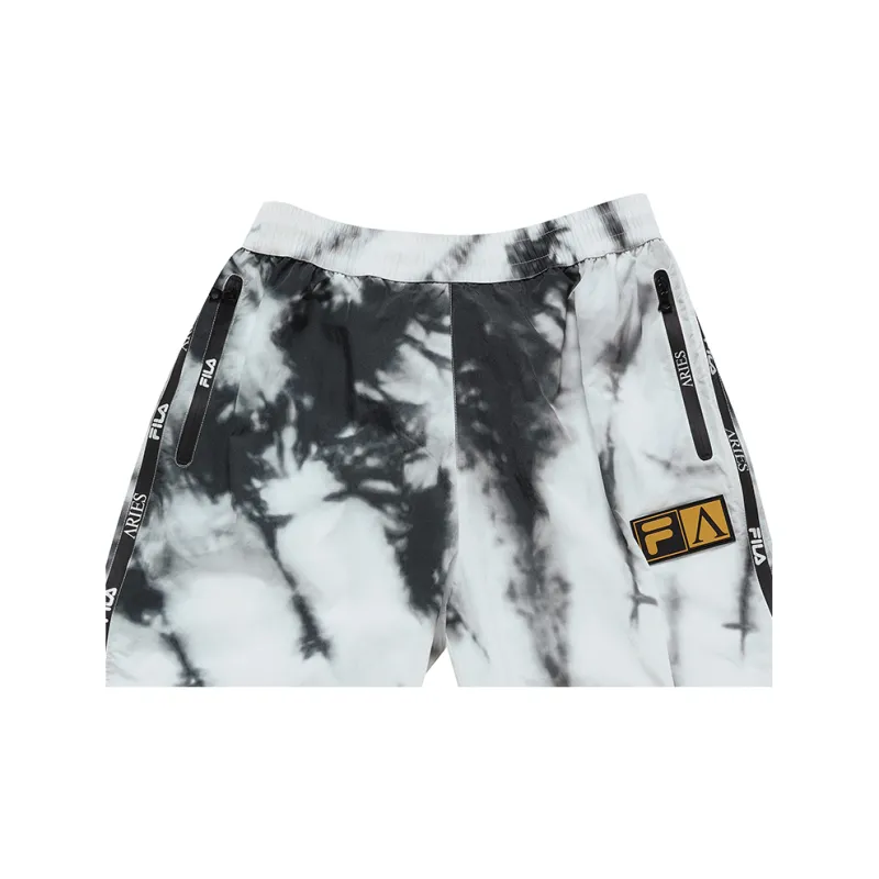FILA FUSION x Aries ARIES Collaboration Collection Knitted Sports Pants Women's Standard White-2