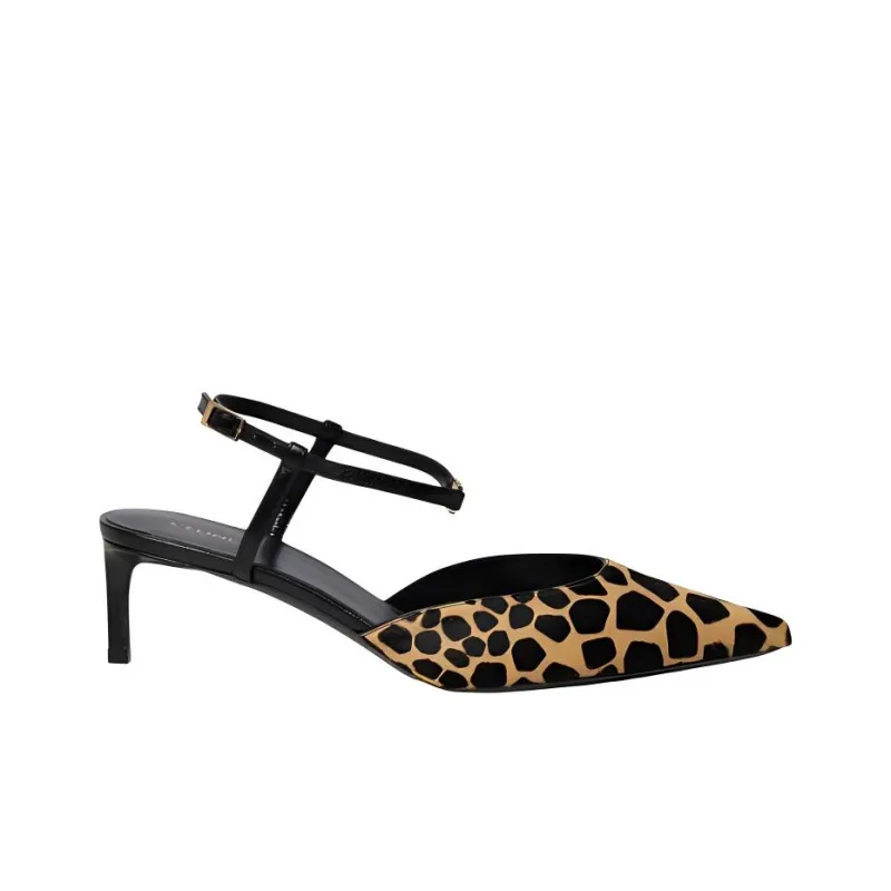 CELINE Slim Heel High Heels Women's Brown-1