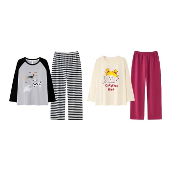 Herbal Primer Pajama Set Women's Combo Set