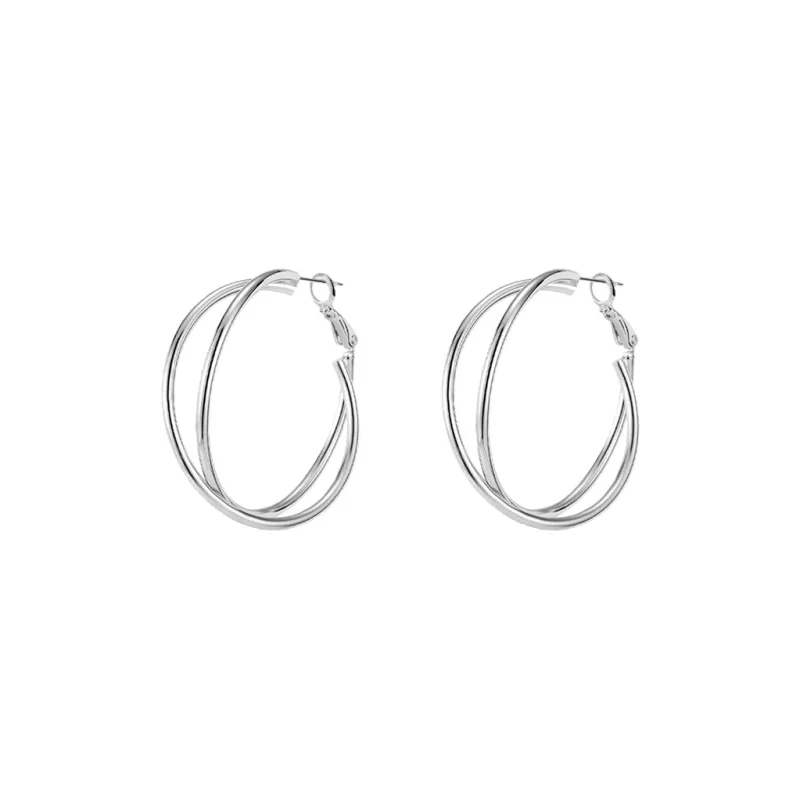 WAW Gold Plated Copper Earrings Women's-5