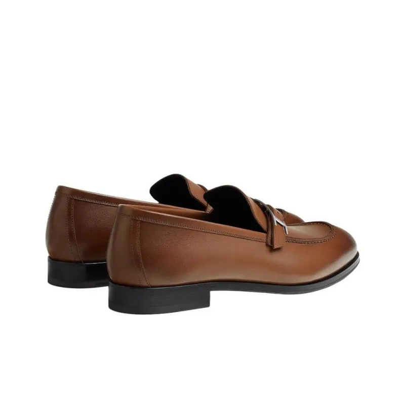 HERMES Monterey Casual Shoes Men's Brown-3