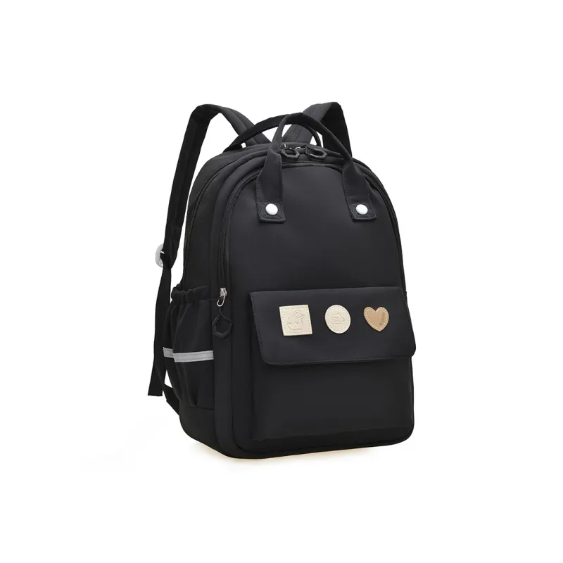 Yalu Nylon Backpack Unisex Multicolor-3