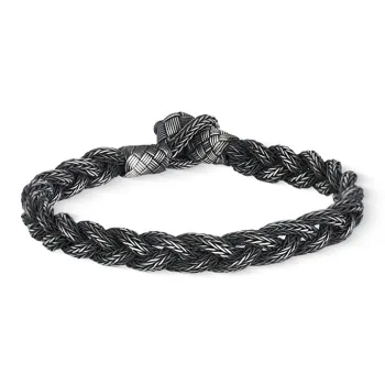 LUCKYMOJO S990 Fine Silver Bracelets Unisex
