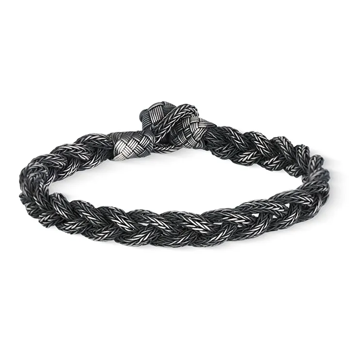 LUCKYMOJO S990 Fine Silver Bracelets Unisex-0