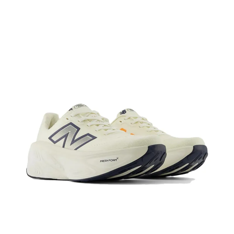 New Balance Fresh Foam X More V5 Cushioning Slip Resistant Low Top Casual City Commute Running Shoes Women's Ecru-2