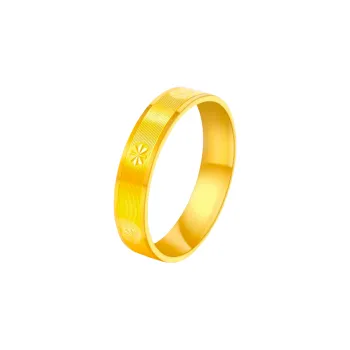 Stone On The Line Alloy Rings Unisex
