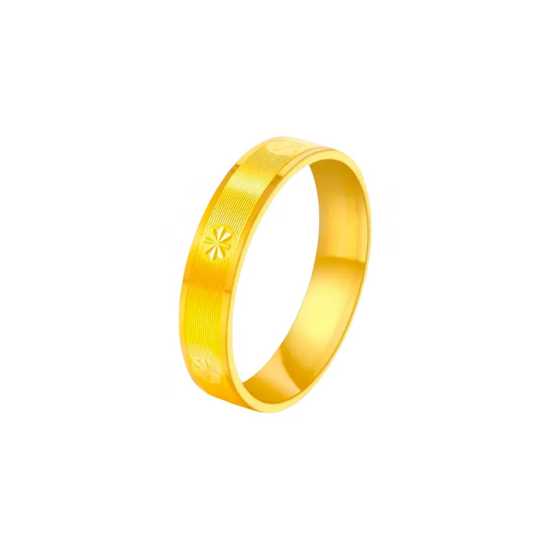 Stone On The Line Alloy Rings Unisex-0