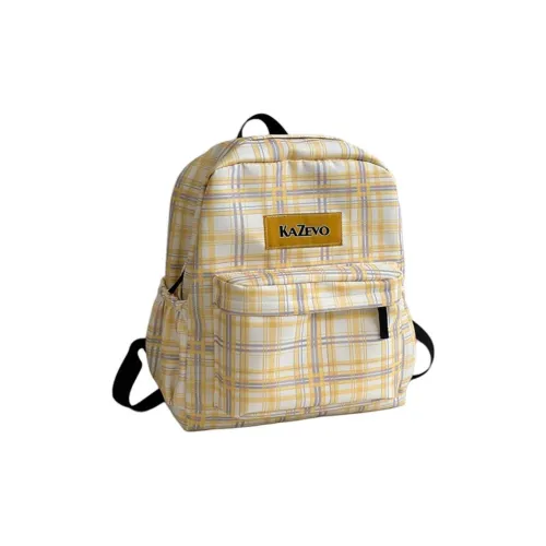 URBAN FOREST Nylon Backpack Women's Yellow/Blue/Pink