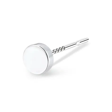 ETAHLOVE Sterling Silver Stud Earrings Unisex-6