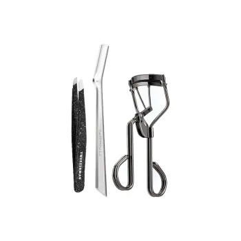 TWEEZERMAN Eyelash Curler Tweezers Eyebrow Razor Set Make up Tools Silky Curling