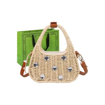 RUIPAI Woven Handbag Regular Women's Beige/Khaki