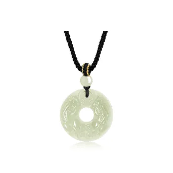 Di Su Xing Hetian Jade Pendants White Jade Women's