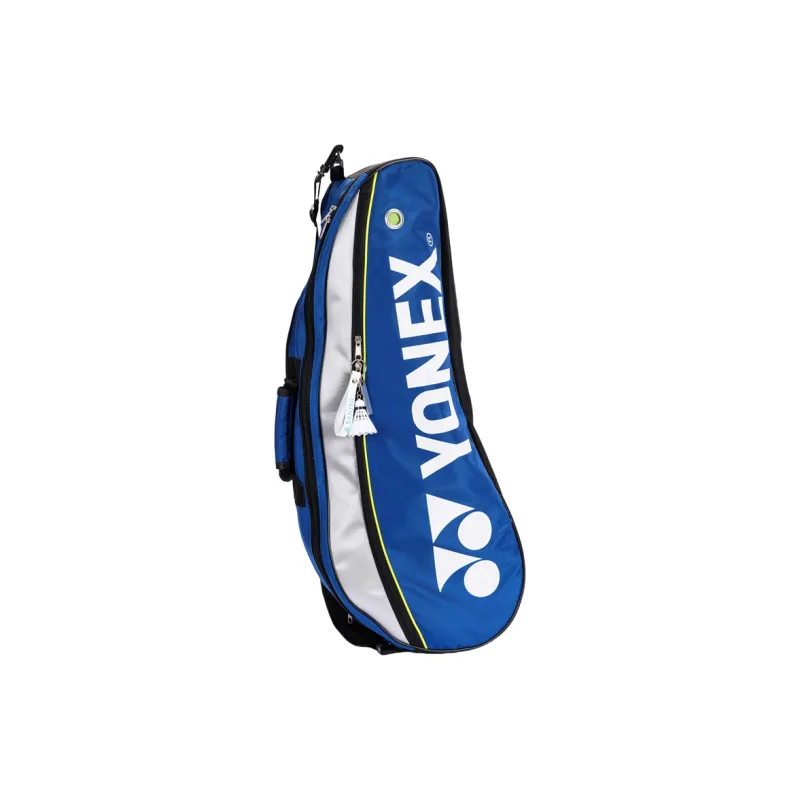 SANJEG Badminton Souvenirs White Unisex Keychain-1