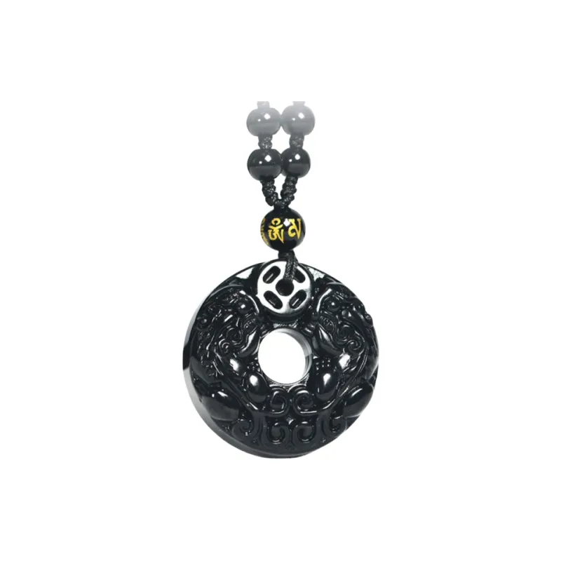 Sweet Kisses Obsidian Necklaces Unisex-0
