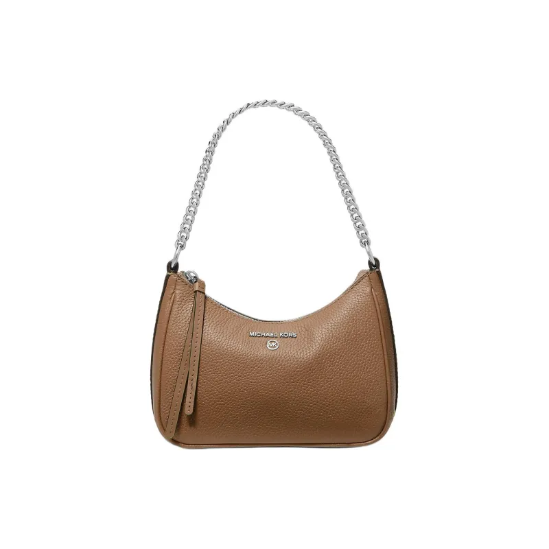 MICHAEL KORS Jet Set Charm Series Leather Handbag, Shoulder Bag Trumpets Women's Dark Brown-0