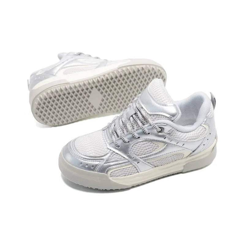 KAAVER OTTO Cushioning Abrasion Resistant Breathable Low Top Skateboard Shoes Women's-9
