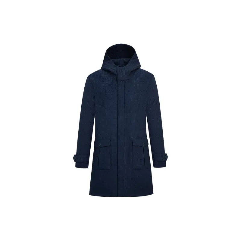 TOMBOLINI Coats Men Ink Blue-0