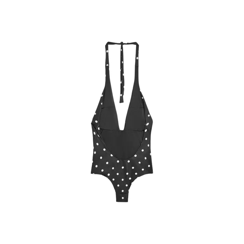 ZARA One piece Swimsuit Women's Black-1