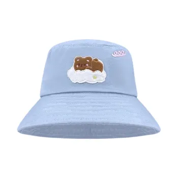 SLEEPYWALK Cotton Bucket Hats Unisex