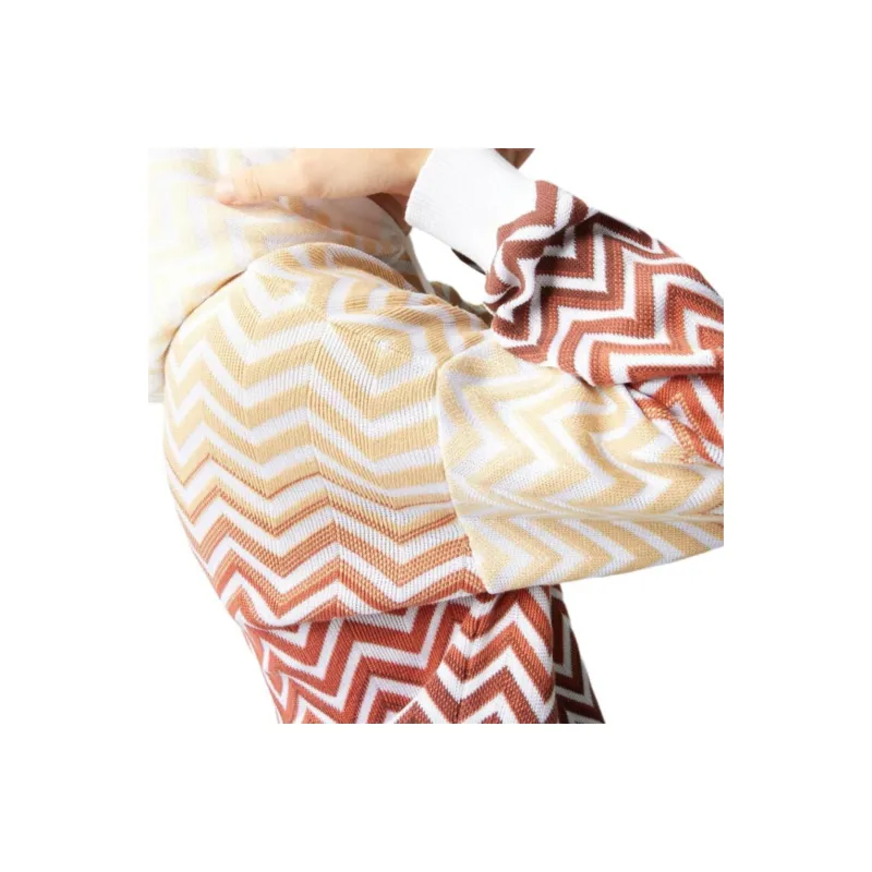 MISSONI Chevron knit Hoodie-4