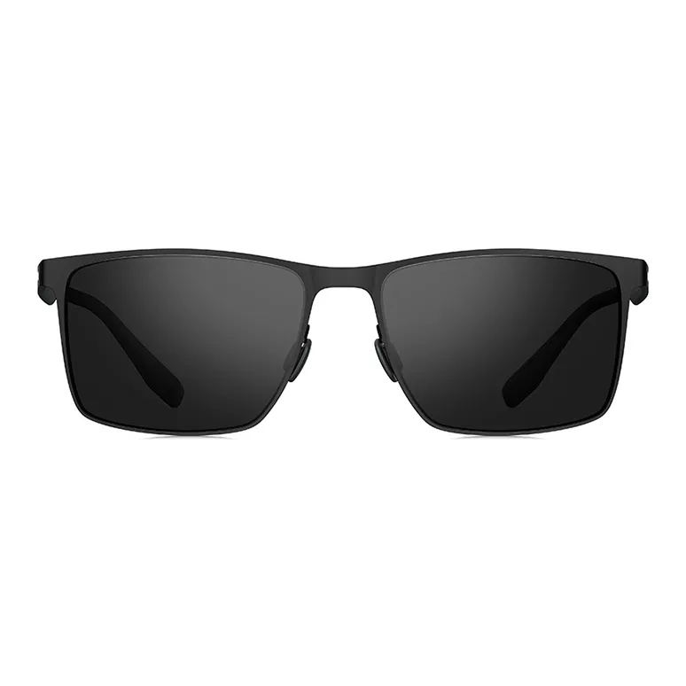 BOLON Stainless Steel Carbon Fiber Rubber Rectangular Sunglasses Unisex-4