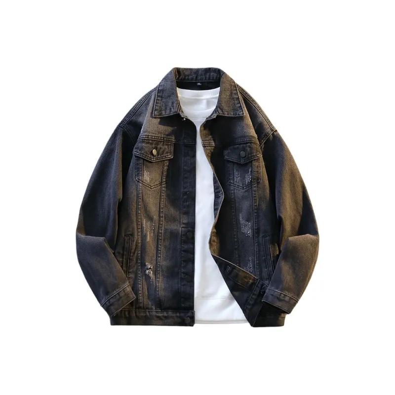 【dme】 Denim Jacket Unisex Black-0