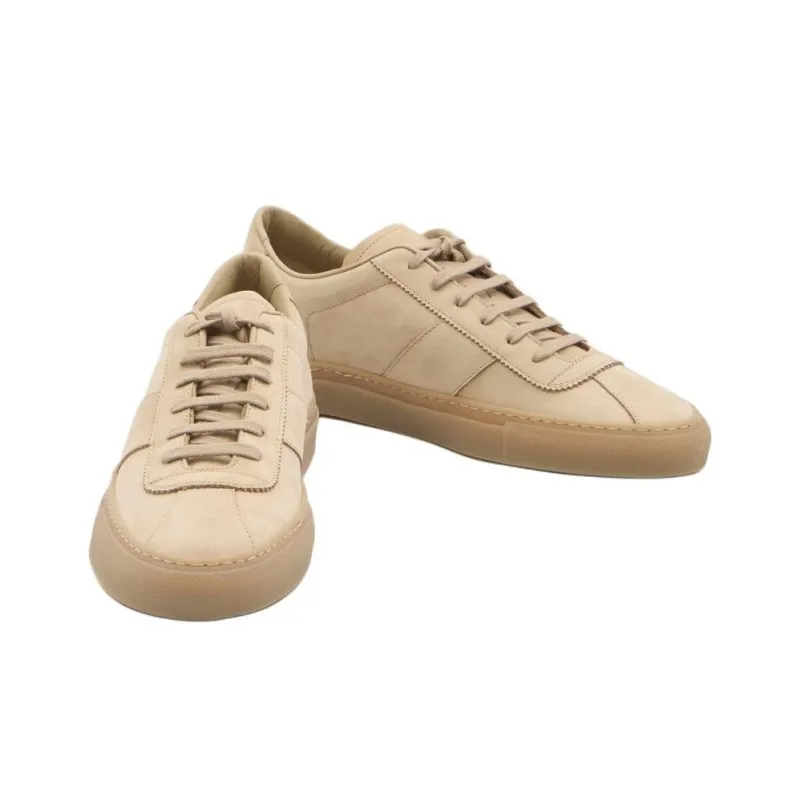 COMMON PROJECTS Low Top Skateboard Shoes Men's Beige-4