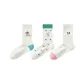 [3 Pack/7A Antibacterial]Scarf Puppy+Embroidery Rabbit+Embroidery Puppy
