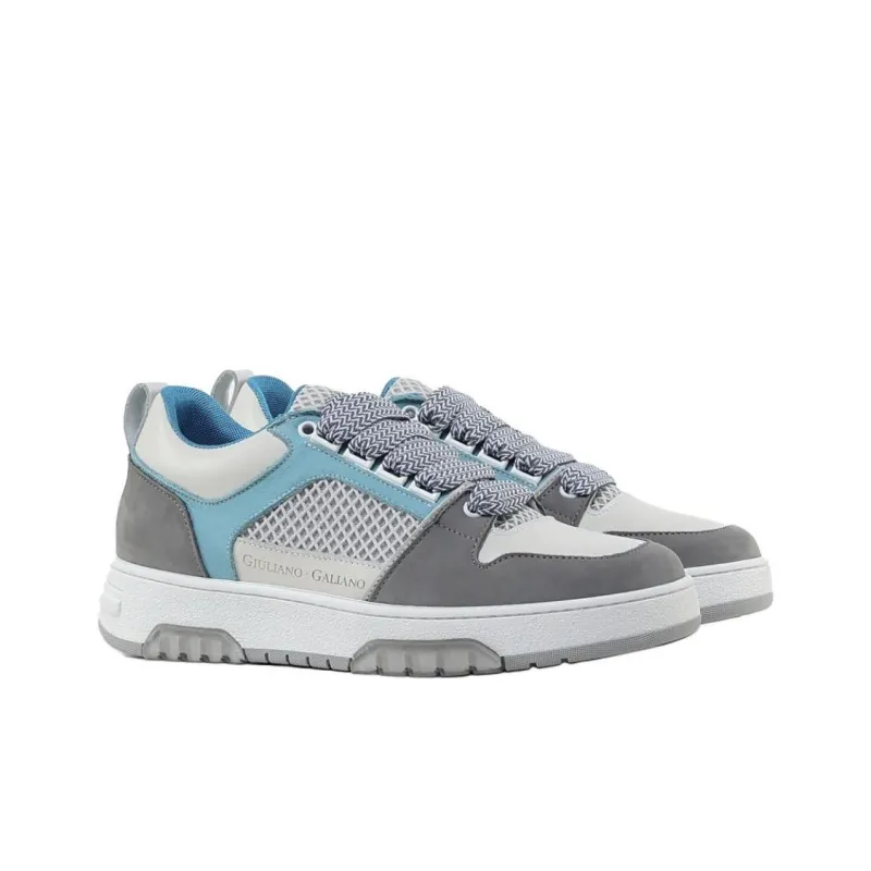 Giuliano Galiano Vyper Low-Top Skateboard Shoes Men's Gray Blue-2