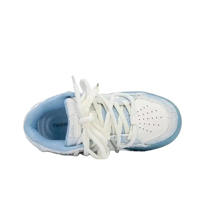 T628 Vintage Puffy Shoes Wear resistant, Lightweight, Breathable, And Non slip. Low Top Skateboard Shoes Unisex-21