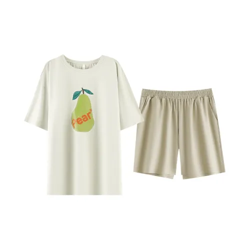 XIAFENYAN Pajama Set Women's Green