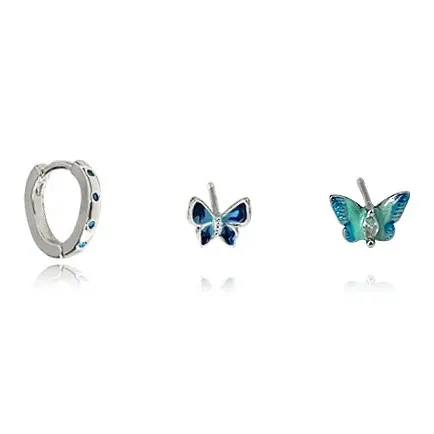 KwOnline Alloy Stud Earrings Women's-0