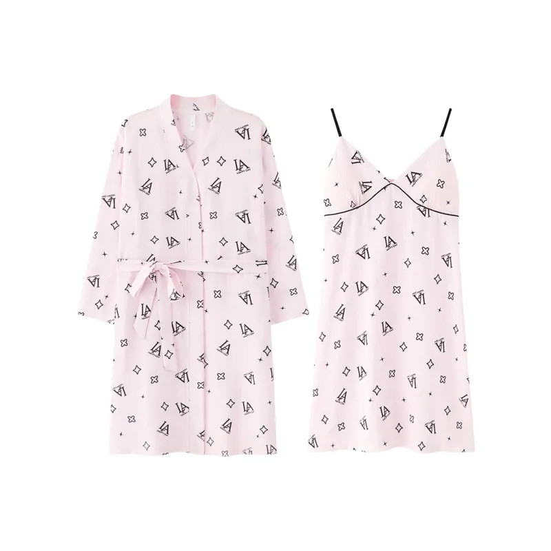 MADALLO Pajama Set Women's Pink-0
