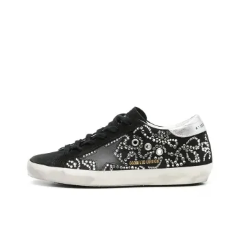 Golden Goose Super Star LTD Edition Low Top Skateboard Shoes Women's Black