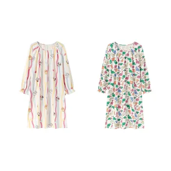 Herbal Primer Nightgown Women's Combo Set