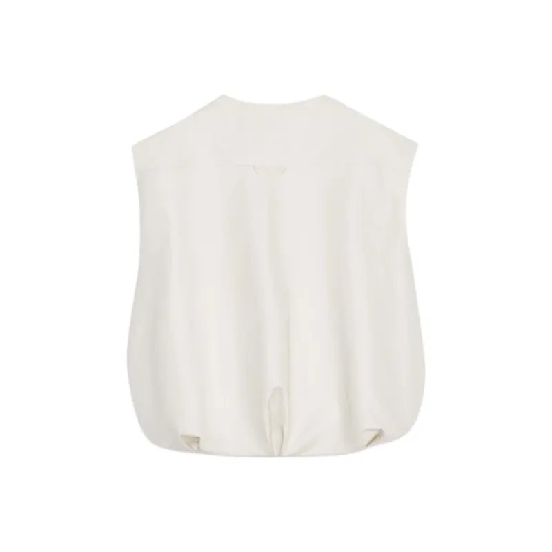 ZARA ZW Series Vest Women's Raw White-1