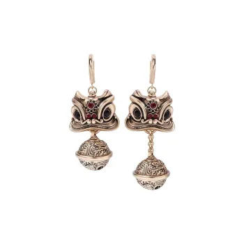 KING OF BLING Alloy Earrings Women's