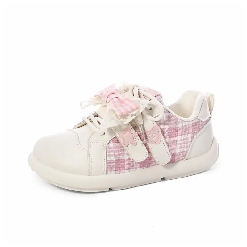 UNIITY Skateboard Shoes Women's Low Top Pink/Yellow/Blue-16