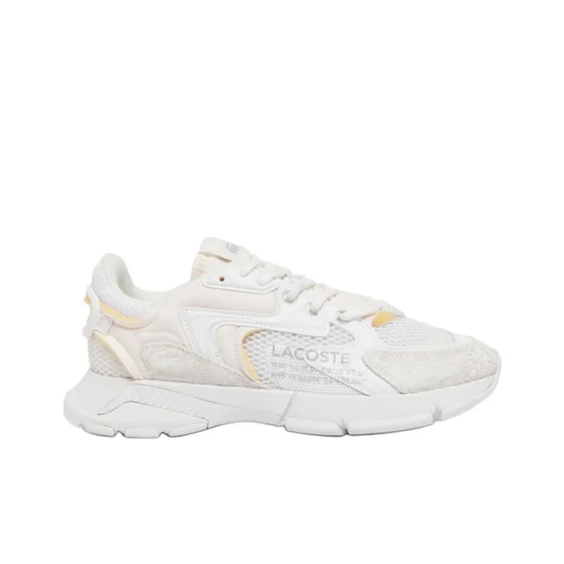 LACOSTE L003 Neo Anti Slip Wear Resistant Low Top Casual Shoes Men's White-1
