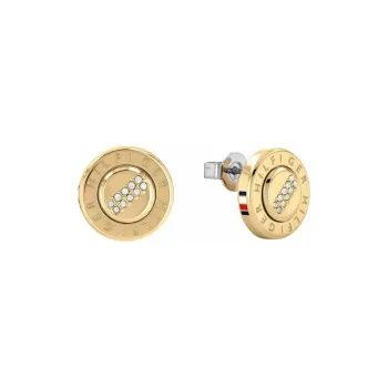 Tommy Hilfiger Stainless Steel Stud Earrings Women's Gold