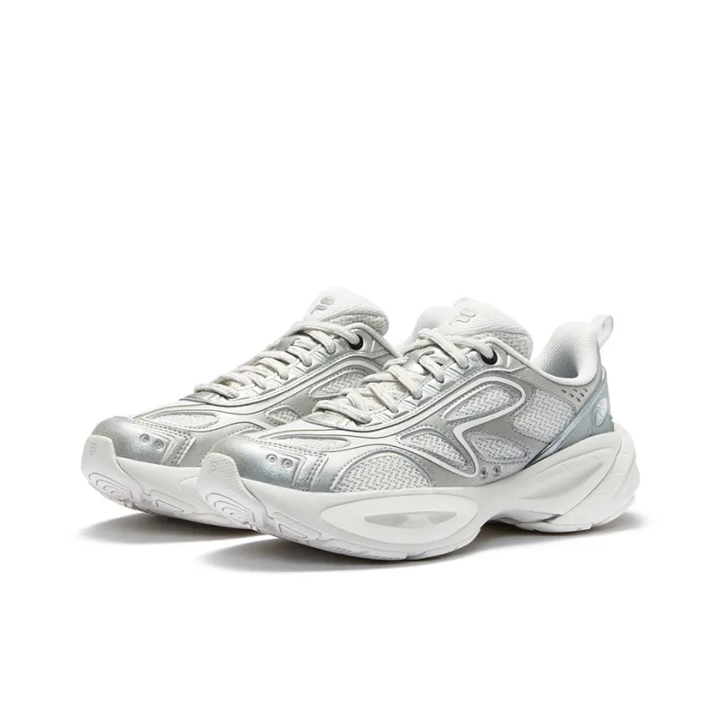 FILA FUSION BUZZARD II Meteorite Shoes 2nd Generation Low Top Casual Shoes Women's Gray White-1