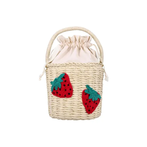 Stella McCartney Interwovened Drawstring Bucket Bag