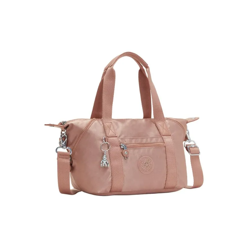 Kipling Polyamide Dumpling Bag, Shoulder Bag, Crossbody Bag, Handbag Mini Women's Pink-1