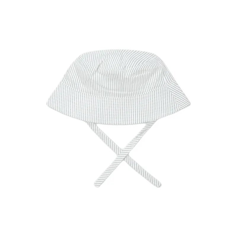 PETIT BATEAU Organic Cotton Bucket Hats Kids' White-1