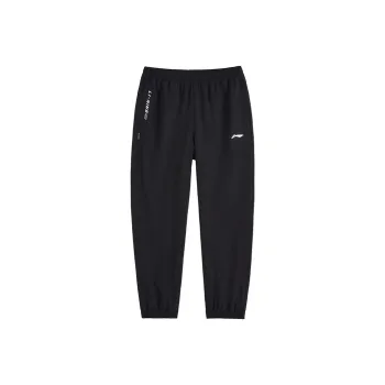 LiNing Knitted Sweatpants Unisex Black