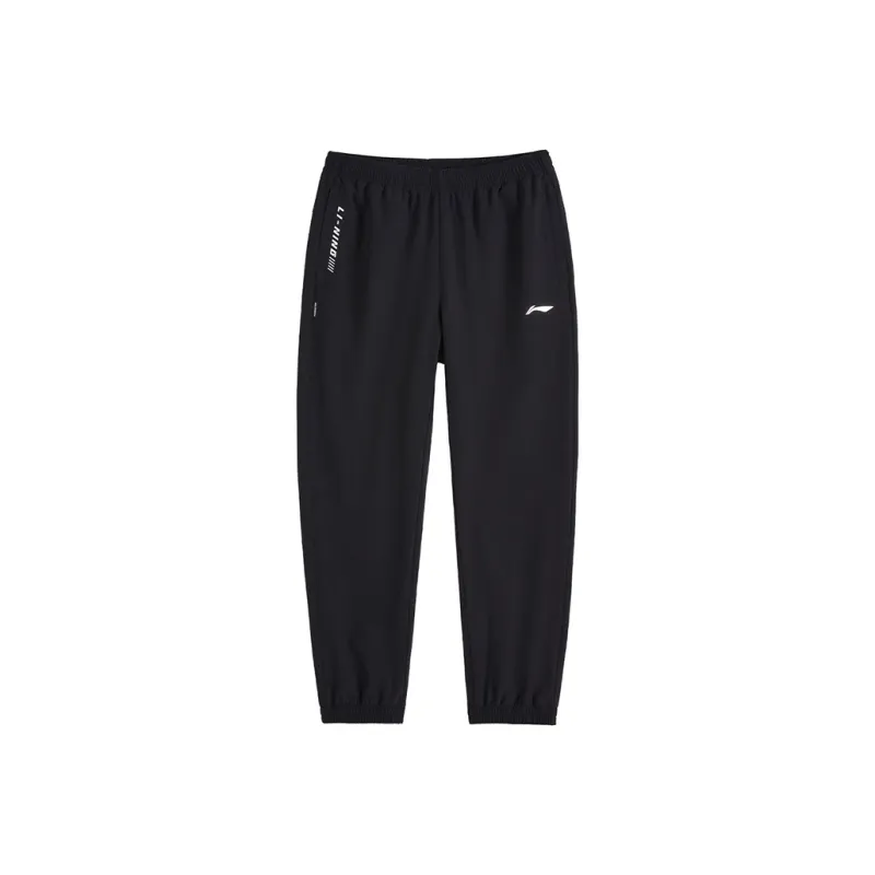 LiNing Knitted Sweatpants Unisex Black-0